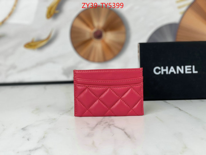 Chanel Bags(4A)-Wallet- perfect replica ID: TY5399 $: 39USD,