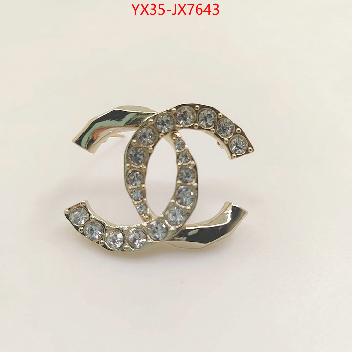 Jewelry-Chanel styles & where to buy ID: JX7643 $: 35USD