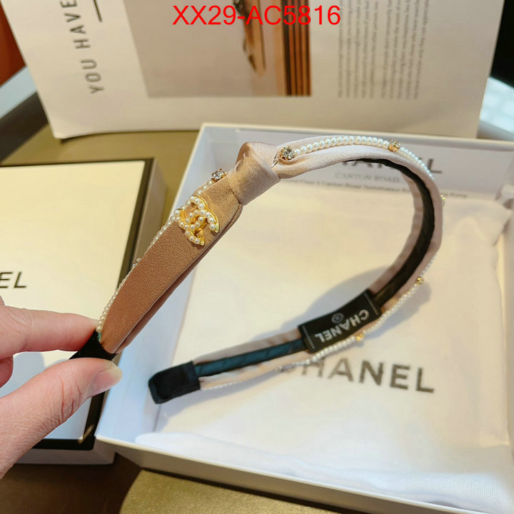 Hair band-Chanel high-end designer ID: AC5816 $: 29USD