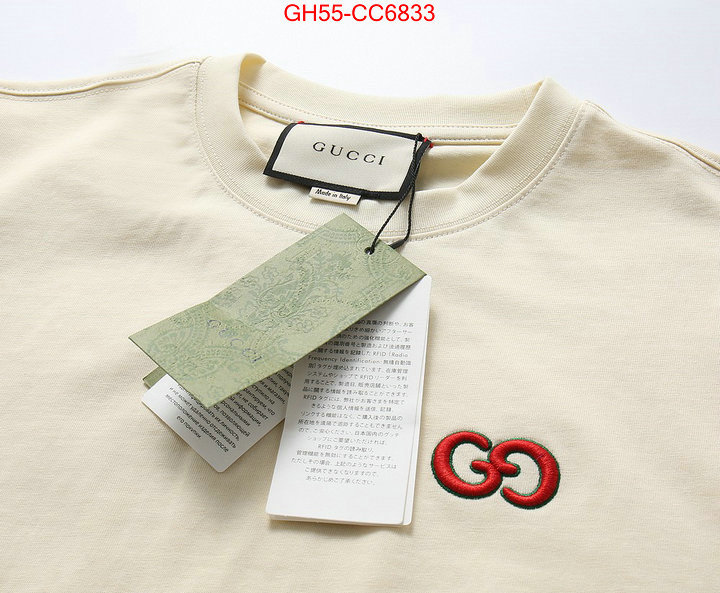 Clothing-Gucci counter quality ID: CC6833 $: 55USD