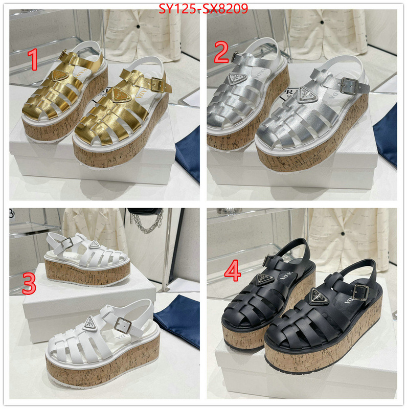 Women Shoes-Prada best aaaaa ID: SX8209 $: 125USD