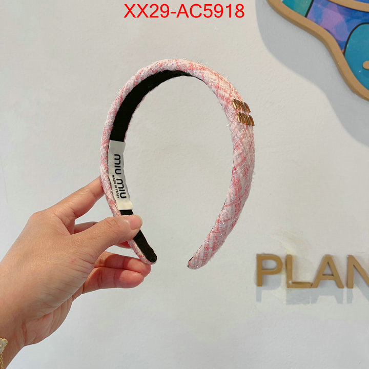 Hair band-MIU MIU aaaaa replica ID: AC5918 $: 29USD