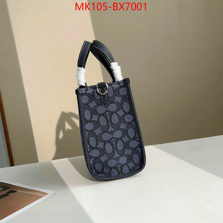 Coach Bags(4A)-Tote- wholesale ID: BX7001 $: 105USD,