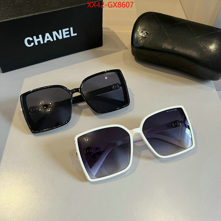 Glasses-Chanel top brands like ID: GX8607 $: 42USD