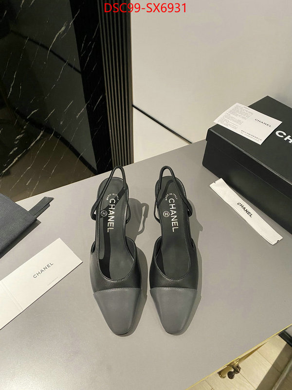 Women Shoes-Chanel knockoff highest quality ID: SX6931 $: 99USD