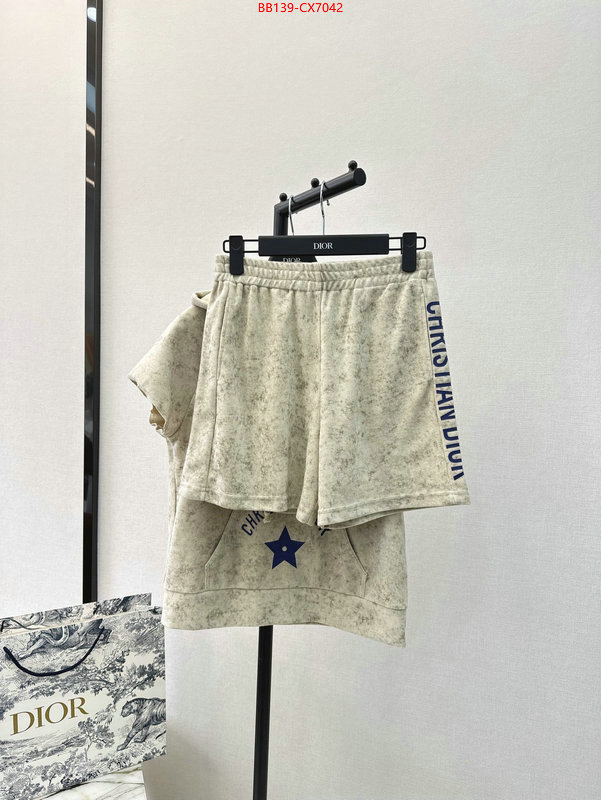 Clothing-Dior best replica 1:1 ID: CX7042 $: 139USD