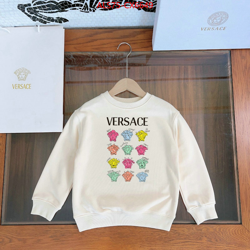 Kids clothing-Versace where can you buy replica ID: CX6649 $: 75USD