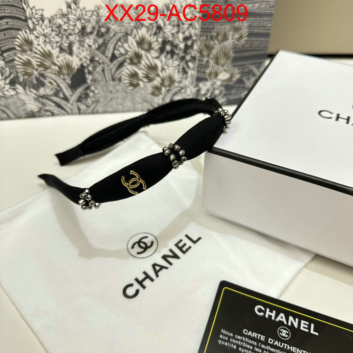 Hair band-Chanel how to find replica shop ID: AC5809 $: 29USD