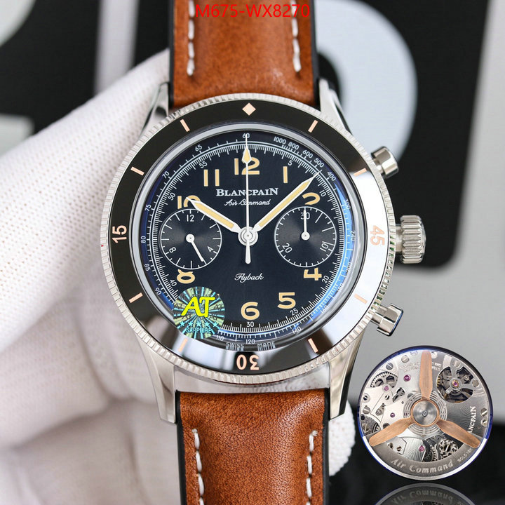 Watch(TOP)-Blancpain what is aaaaa quality ID: WX8270 $: 675USD