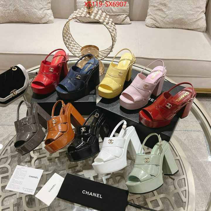 Women Shoes-Chanel buy top high quality replica ID: SX6907 $: 119USD