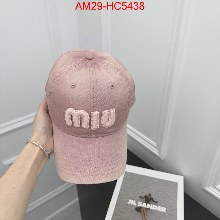 Cap(Hat)-Miu Miu aaaaa quality replica ID: HC5438 $: 29USD