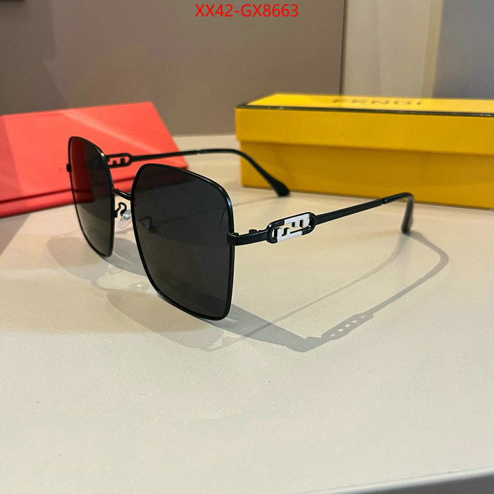 Glasses-Fendi wholesale replica ID: GX8663 $: 42USD