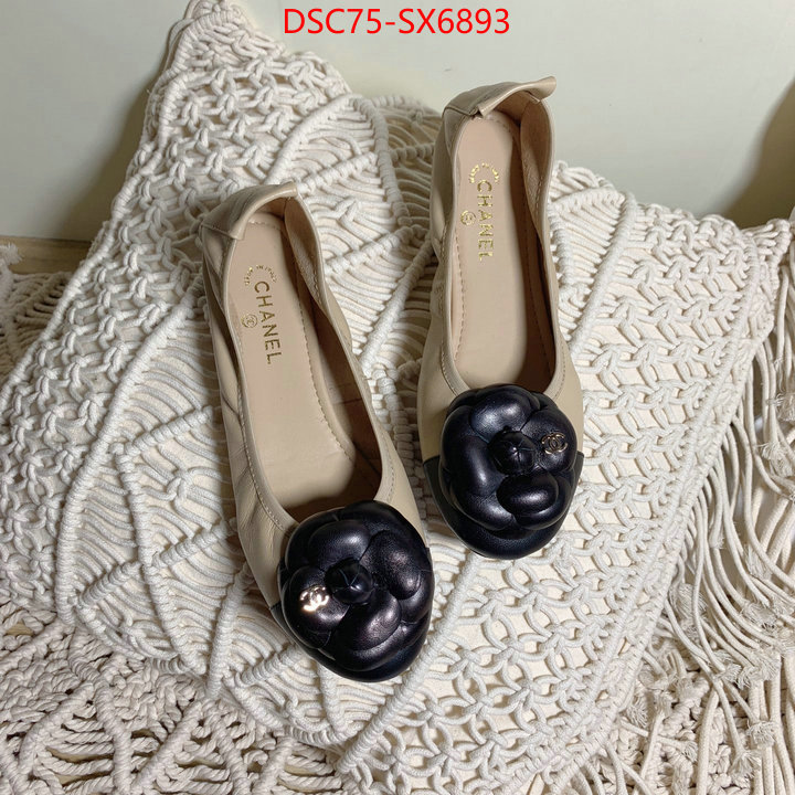 Women Shoes-Chanel designer fake ID: SX6893 $: 75USD