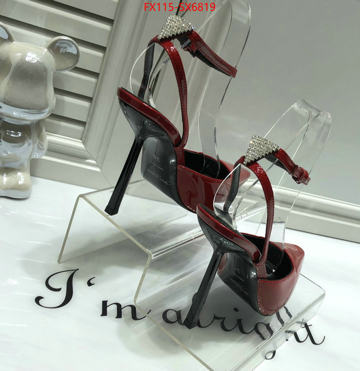 Women Shoes-YSL knockoff highest quality ID: SX6819 $: 115USD