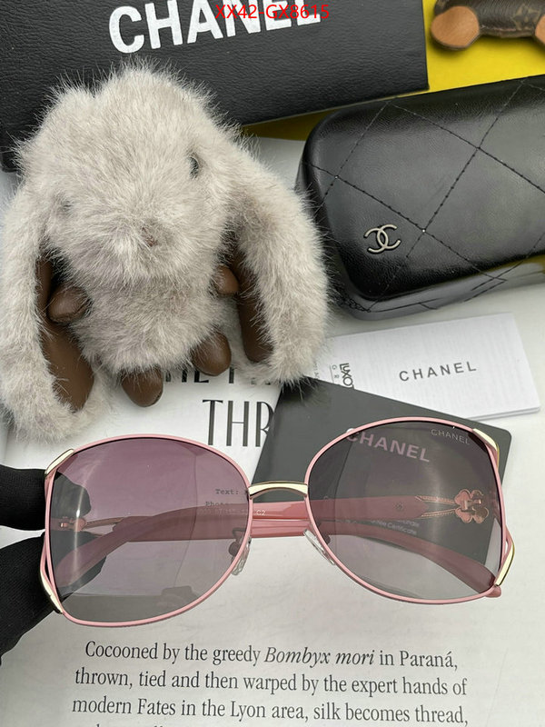 Glasses-Chanel high quality replica designer ID: GX8615 $: 42USD