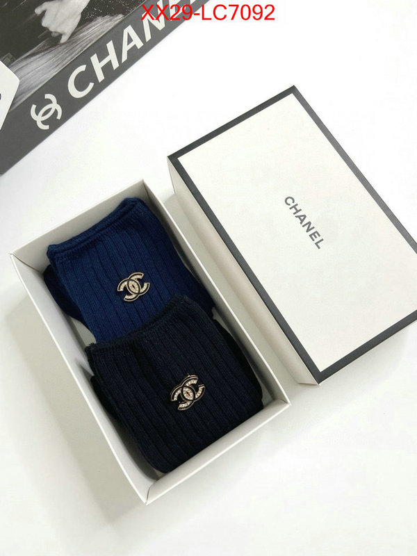 Sock-Chanel aaaaa+ replica designer ID: LC7092 $: 29USD