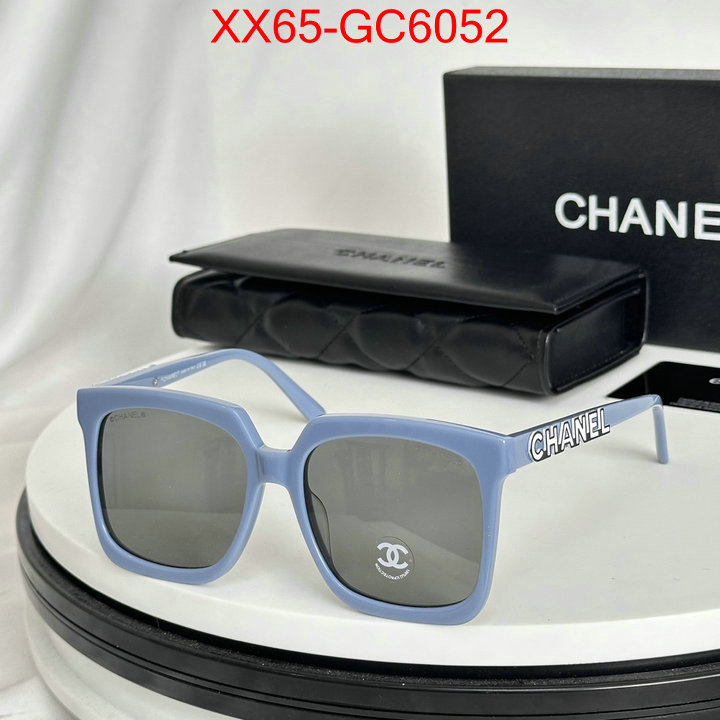 Glasses-Chanel only sell high-quality ID: GC6052 $: 65USD