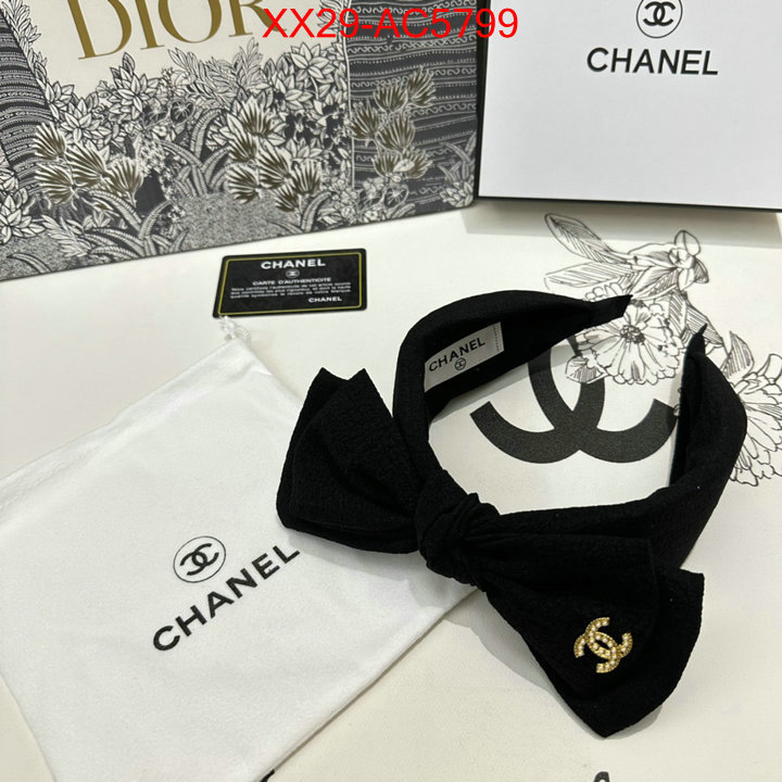 Hair band-Chanel replica shop ID: AC5799 $: 29USD