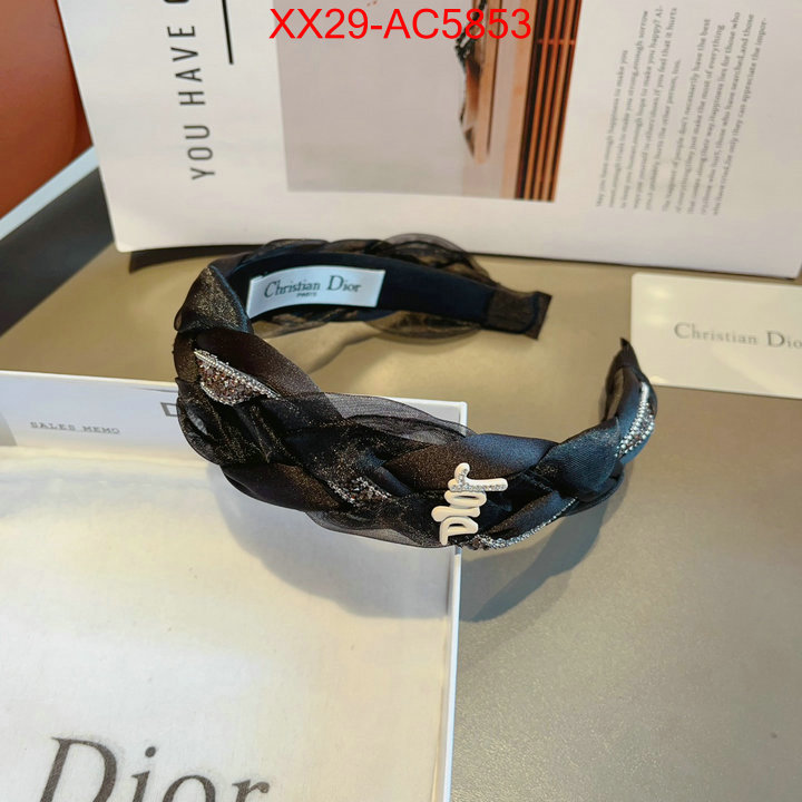 Hair band-Dior buy sell ID: AC5853 $: 29USD