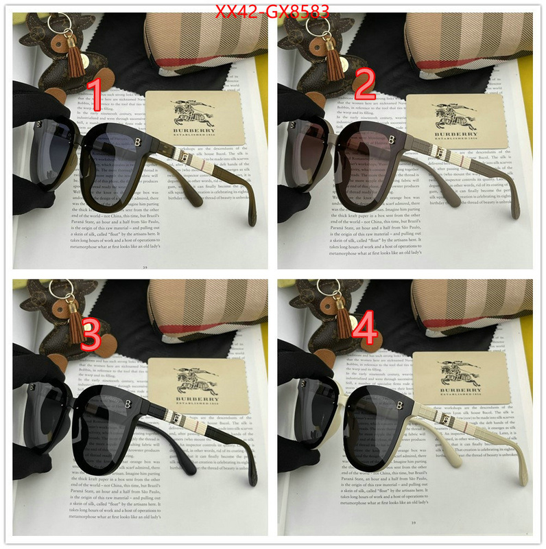 Glasses-Burberry designer ID: GX8583 $: 42USD