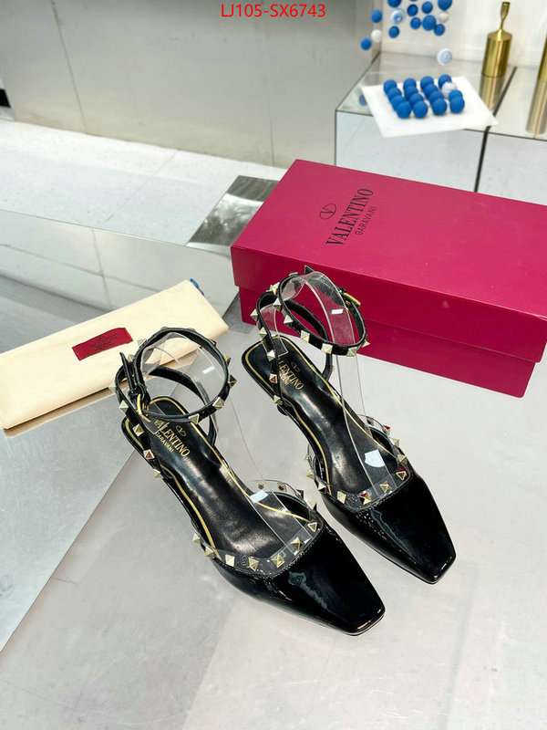 Women Shoes-Valentino 2024 replica ID: SX6743 $: 105USD