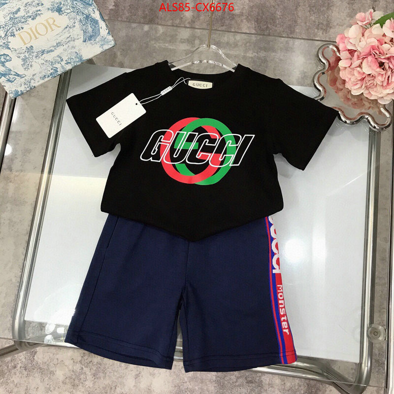 Kids clothing-Gucci how quality ID: CX6676 $: 85USD