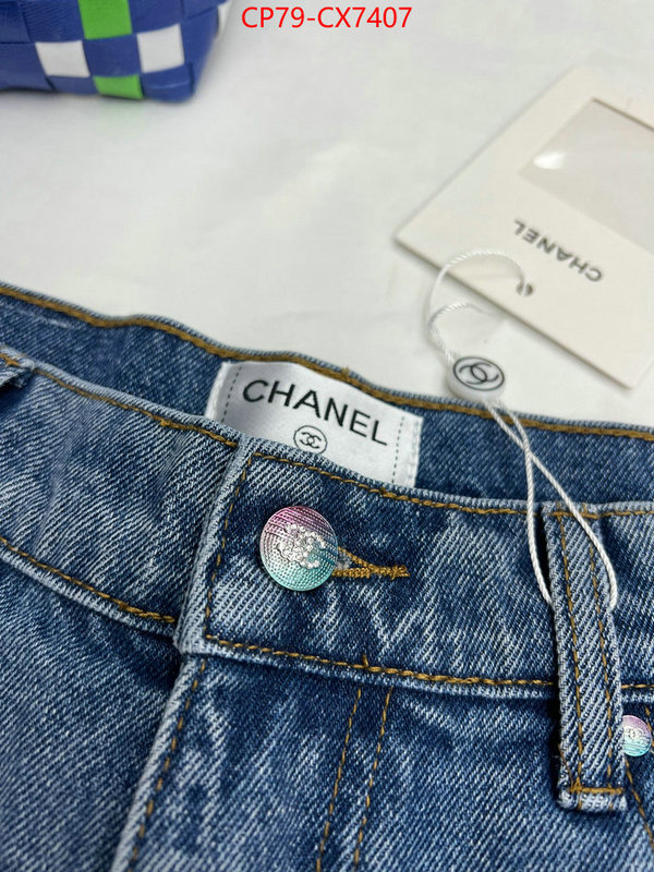 Clothing-Chanel best wholesale replica ID: CX7407 $: 95USD