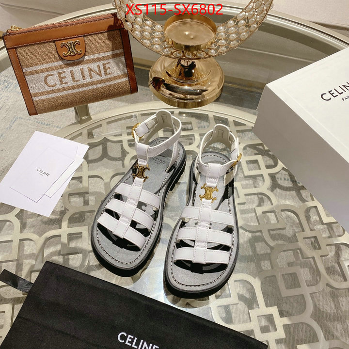 Women Shoes-CELINE fake aaaaa ID: SX6802 $: 115USD