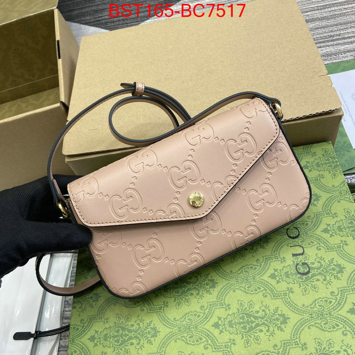 Gucci Bags(TOP)-Crossbody- where to buy high quality ID: BC7517 $: 165USD,