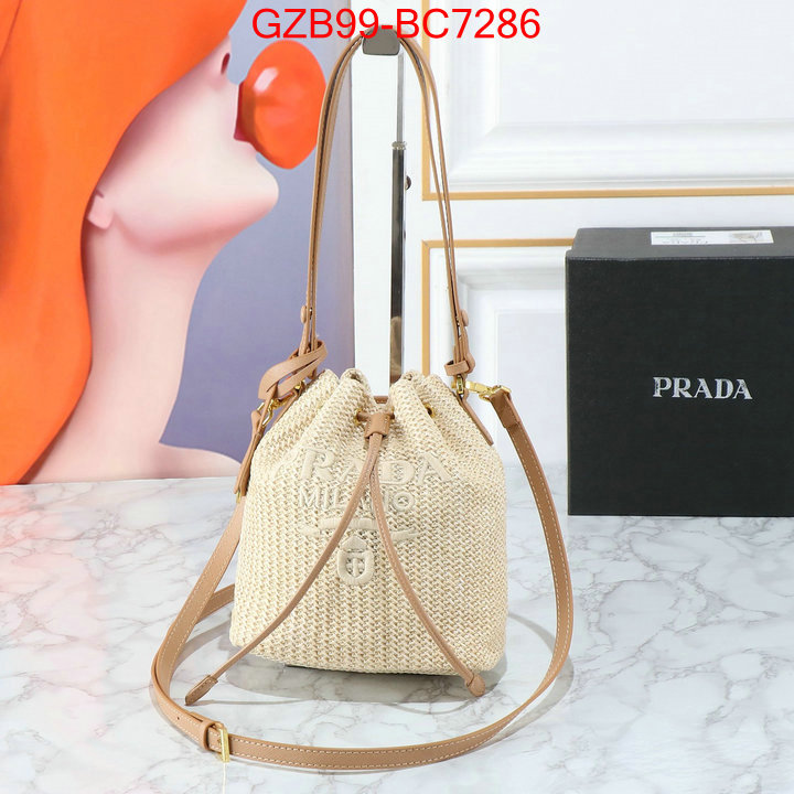 Prada Bags(4A)-bucket bag 2024 aaaaa replica 1st copy ID: BC7286 $: 99USD,