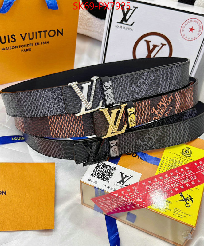 Belts-LV luxury 7 star replica ID: PX7925 $: 69USD