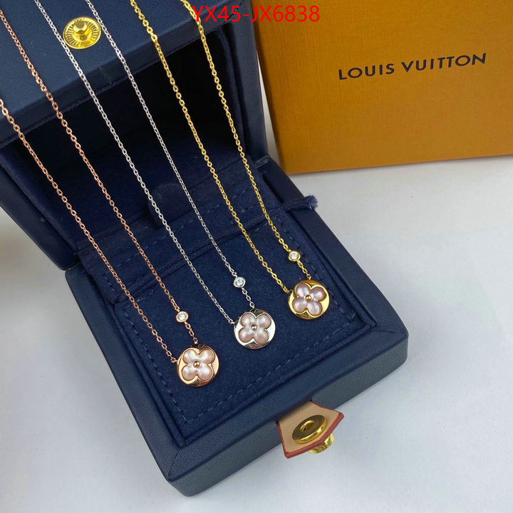 Jewelry-LV wholesale designer shop ID: JX6838 $: 45USD