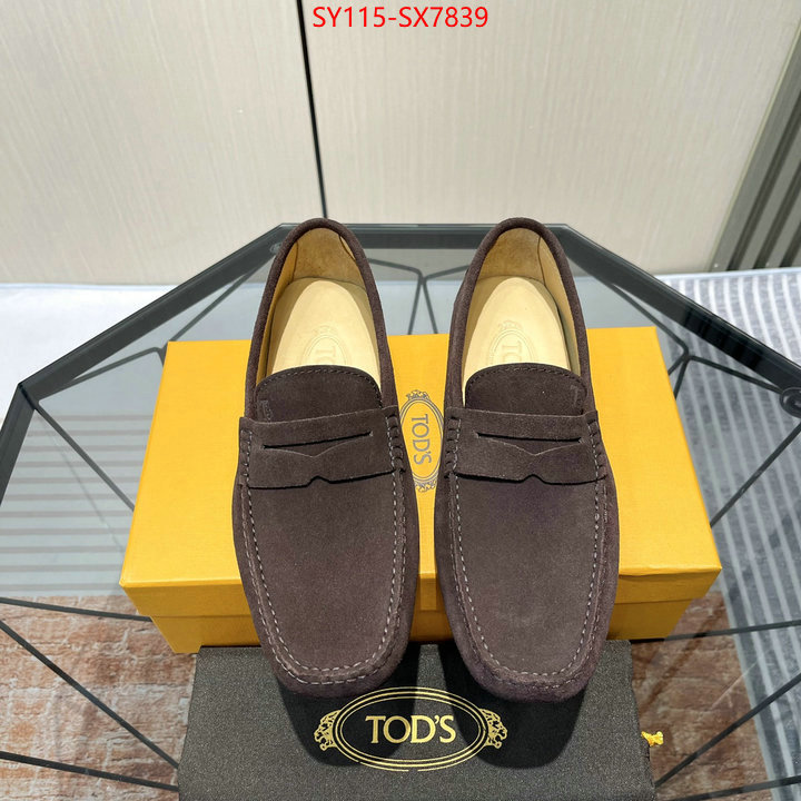 Men Shoes-Tods knockoff highest quality ID: SX7839 $: 115USD