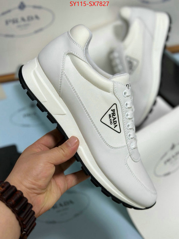 Men shoes-Prada luxury cheap ID: SX7827 $: 115USD