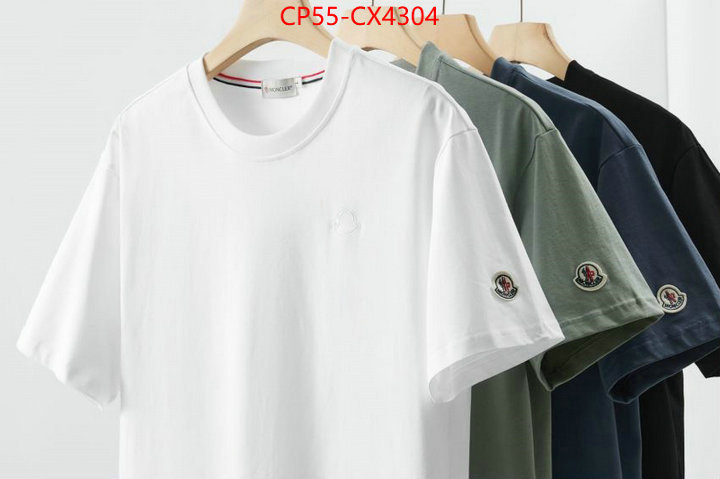 Clothing-Moncler best quality fake ID: CX4304 $: 55USD