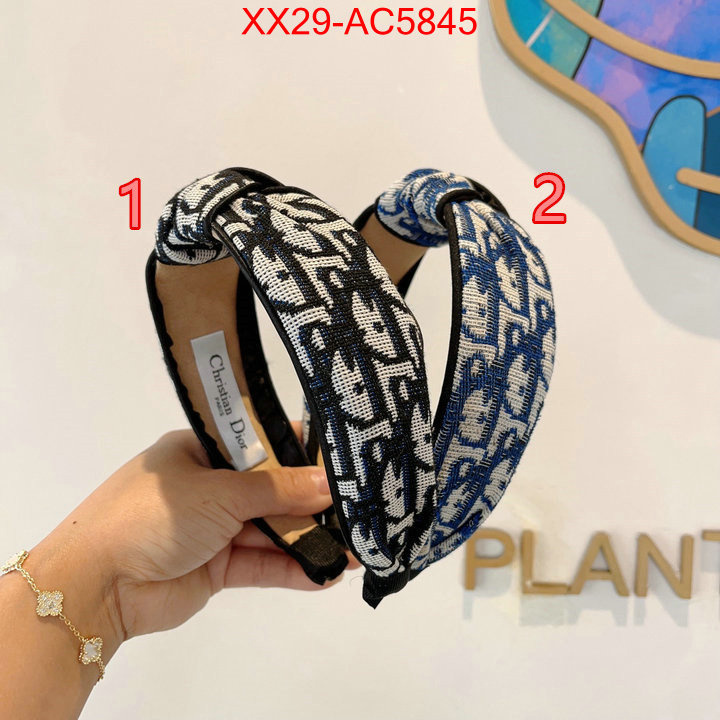 Hair band-Dior top quality fake ID: AC5845 $: 29USD