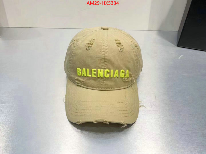 Cap(Hat)-Balenciaga where should i buy to receive ID: HX5334 $: 29USD