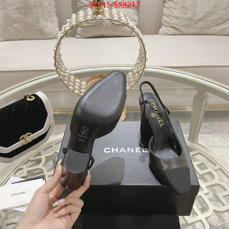 Women Shoes-Chanel wholesale designer shop ID: SX8217 $: 115USD