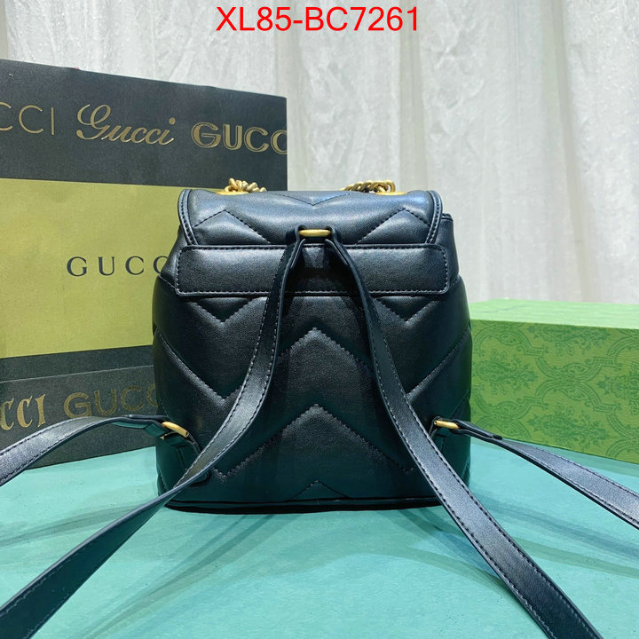 Gucci Bags(4A)-Backpack- 7 star ID: BC7261 $: 85USD,