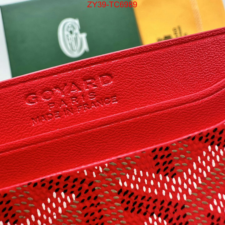 Goyard Bags(4A)-Wallet aaaaa quality replica ID: TC6989 $: 39USD,