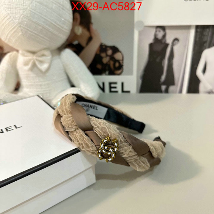 Hair band-Chanel top quality fake ID: AC5827 $: 29USD