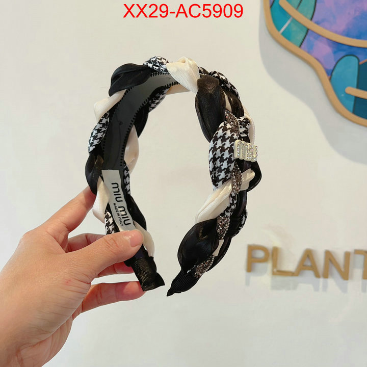 Hair band-MIU MIU how to find designer replica ID: AC5909 $: 29USD