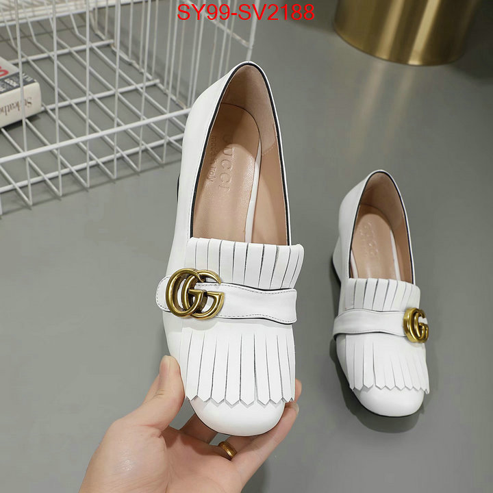 Women Shoes-Gucci top 1:1 replica ID: SV2188 $: 99USD