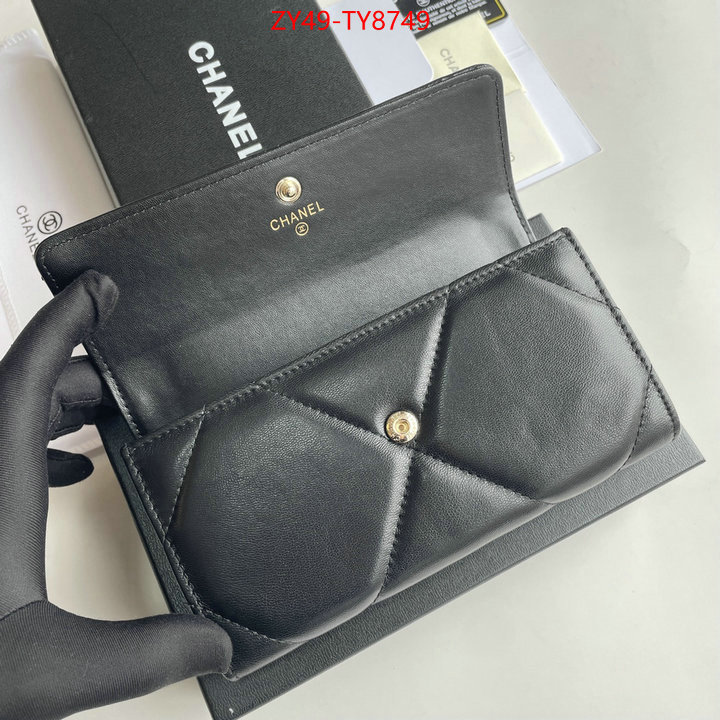 Chanel Bags(4A)-Wallet- buy best high-quality ID: TY8749 $: 49USD,