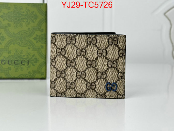 Gucci Bags(4A)-Wallet- best website for replica ID: TC5726 $: 29USD,