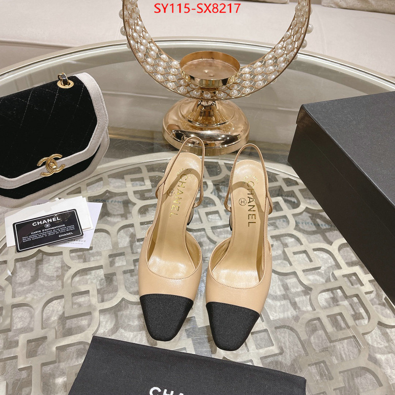 Women Shoes-Chanel wholesale designer shop ID: SX8217 $: 115USD