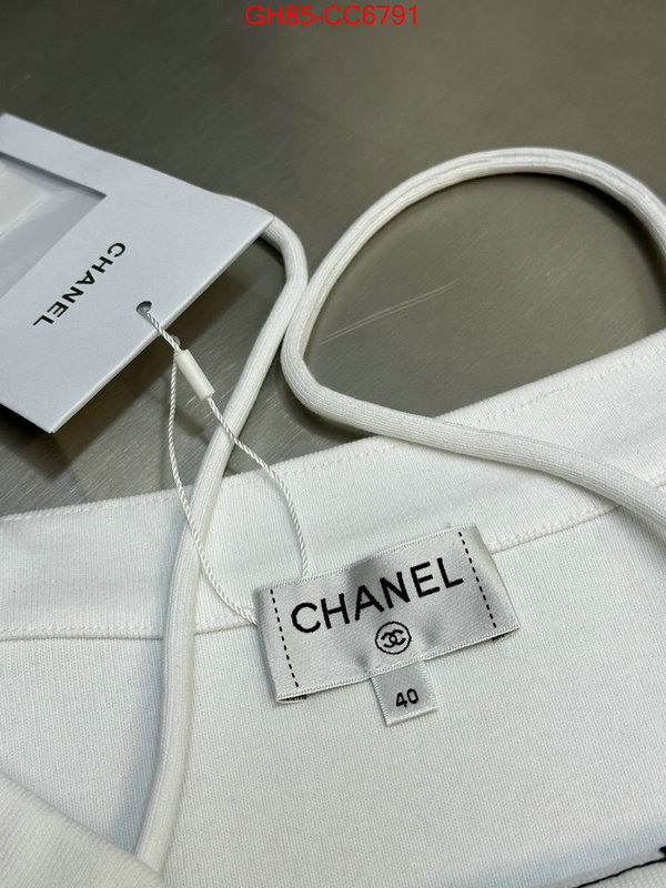 Clothing-Chanel what's the best to buy replica ID: CC6791 $: 85USD