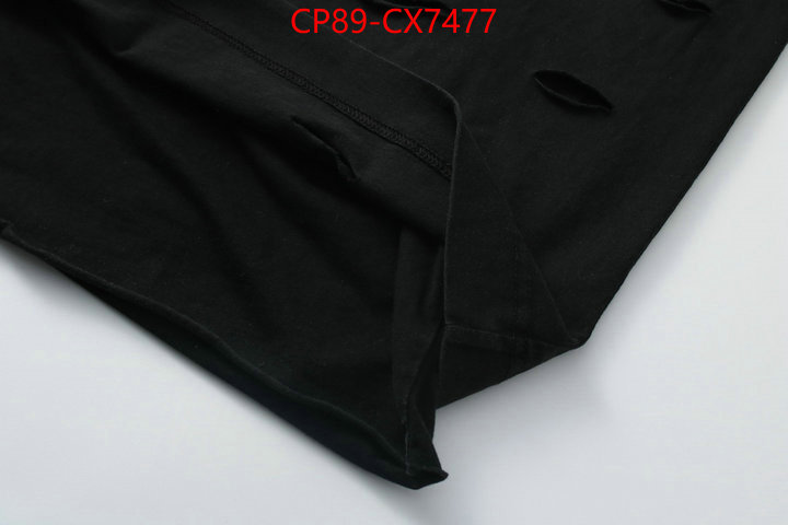 Clothing-Givenchy 1:1 replica wholesale ID: CX7477 $: 89USD