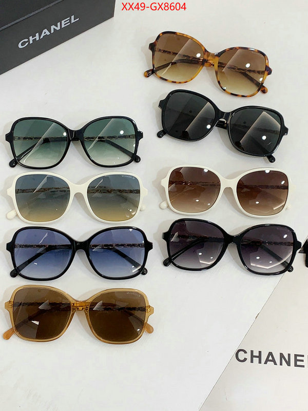 Glasses-Chanel brand designer replica ID: GX8604 $: 49USD