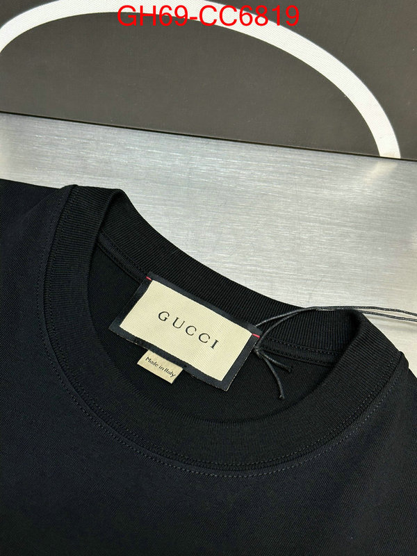 Clothing-Gucci perfect replica ID: CC6819 $: 69USD